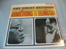 Vtg The Great Reunion Louis Armstrong & Duke Ellington 33 RPM Album Sealed