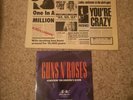 Guns n roses lies & knocking on heavens door single, vinyl