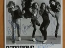 SCORPIONS autograph card,signed,Autogramm,orig. EMI Electrola,1982 Blackout