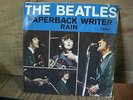 The Beatles Paperback Writer / Rain 45 rpm Record + Picture Sleeve  CLEAN Vinyl