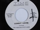 Doo Wop R&B 45 FABULOUS FIVE FLAMES Lonely Lover TIME VG+/VG++ promo HEAR