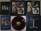 THE BEATLES / LET IT BE, RED WAX BOX SET JAPAN ORIG. 1970 LP INSERT BOOKLET EX+