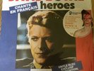 DAVID BOWIE - HEROES in French 7” Blue Vinyl (2015) SEALED with RARE STICKER