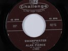 Instrumental Rockabilly Tittyshaker 45 ALAN PIERCE Swampwater CHALLENGE VG+ HEAR