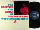Don Patterson w/ Booker Ervin - The Exciting Organ Of LP - Prestige RVG VG+