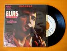 ? MEXICO PS PROMO 45 RCA WHITE LABELS ?ELVIS PRESLEY? T-R-O-U-B-L-E