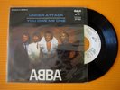 ? PROMO PS 45 MEXICO RCA WHITE LABELS ?ABBA? UNDER ATTACK / ME DEBES UNA
