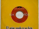 THE SPOTNICKS • Walk Right In •  PROMO 45 • COSTA RICA PRESS • POLYDOR
