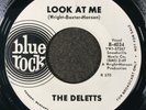 HEAR  Deletts What's The Use/Look At Me Rare Northern Soul Promo 45 Blue Rock