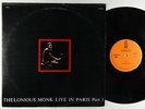 Thelonious Monk - Live In Paris Part 1 LP - Toho Japan - YX-2044 VG+