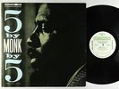 Thelonious Monk Quintet - 5 By Monk By 5 LP - Riverside - OJC-362 VG++