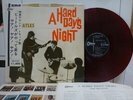 THE BEATLES / A HARD DAY'S NIGHT, RED WAX JAPAN ORIG. 1964 ODEON LP w/OBI EX+