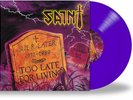 SAINT -  Too Late for Living (NEW*LIM.200 PURPLE V.*US WHITE METAL*JUDAS PRIEST)