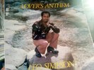 LEO SIMPSON  LOVER'S ANTHEM   ZONE LP 1  PURPLE VINYL REGGAE LP  LOVELY COPY