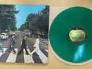 THE BEATLES ABBEY ROAD LP ORIGINAL 1978 APPLE UK IMPORT on GREEN VINYL EX/EX