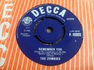 THE ZOMBIES: REMEMBER YOU 1966 DECCA 45 RPM EX RARE MOD/BEAT