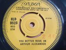 Arthur Alexander - You Better Move On 1962 UK  Demo 7in