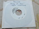 ? TEST PRESSING THE POLICE KING OF PAIN 1983 US MONARCH STING ROCK 7