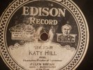 PREWAR COUNTRY ALLEN  SISSON 1925 EDISON DIAMOND DISC 51690 KATY HILL