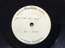TOMORROW “YOUR TIME HAS COME” UNRELEASED UK 1967 ACETATE / PSYCH / MOD FUZZ