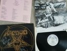 Venom Welcome To Hell LP Signed By Abaddon Cronos Lyric Sheet Poster 1981