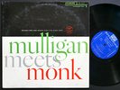 THELONIOUS MONK Meets GERRY MULLIGAN LP RIVERSIDE RLP12-247 US 1957 DG MONO VG+