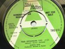 MARVIN GAYE - 'YOU'RE UNCHANGING LOVE' TAMLA MOTOWN GREEN/WHITE DEMO TMG 618