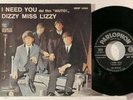 THE BEATLES : I NEED YOU / DIZZY MISS LIZZY    -    1965  Italy  7