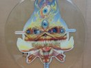 RARE UNCUT PICTURE DISC IRON MAIDEN CLAIRVOYANT PRISONER UK EMI 7