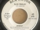 ELVIS PRESLEY “SPINOUT” 45 Promo, Excellent