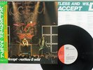 ACCEPT RESTLESS AND WILD FEMS SP25 5049 Japan OBI VINYL LP