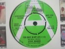 RECORD 7” Demonstration Record STEVIE WONDER FOR ONCE IN MY LIFE 5443