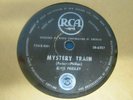 RECORD 78 10'' ELVIS PRESLEY MYSTERY TRAIN New Zealand Pressing 907