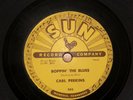 Carl Perkins. Original SUN 78rpm. A genuine piece of Rock n' Roll History  Elvis