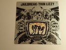 Thin Lizzy JAILBREAK LP 1976 Original Press Mercury  SRM-1-1081 VG+