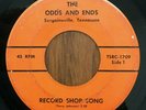 RARE GARAGE PSYCH ROCK 45 - THE ODDS AND ENDS Record Shop Song PRIVATE