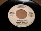 Northern Soul - Shane Martin ( i need you ) original 1968 promo 45    LISTEN
