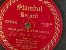 Stambol Record 20094  ( Gennett )  folk music - fiddle 78rpm   RARE 1925 Turkish