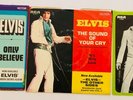 ELVIS PRESLEY-THREE ORIGINAL USA  SINGLES. GREAT VALUE FOR MONEY.