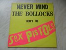 SEX PISTOLS - NEVER MIND THE BOLLOCKS - vinyl LP Album, 1977 - A5/B5 V2086