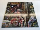 Iron Maiden Somewhere In Time UK 1st Press 1986 With Merch Insert Ex/Ex Vinyl LP
