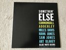 Somethin’ Else Cannonball Adderley vinyl Blue note records Jazz album 180g
