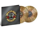 GUNS N’ ROSES Greatest Hits Double Gold Splatter Coloured Vinyl New PRE-ORDER .