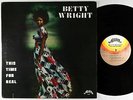 Betty Wright - This Time For Real LP - Alston VG+