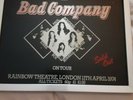 Bad Company Plaque 1974 SUPER RARE