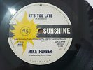 I'M SO GLAD // MIKE FURBER VERY RARE OZ PSYCH GARAGE SUNSHINE 1967 CREAM