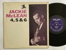 JACKIE MCLEAN 4, 5 & 6 NEW JAZZ 8279 LP Deep Groove