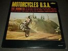 THE HORNETS 33RPM LP MOTORCYCLES U.S.A. ROCK GARAGE INSTRO HOT ROD LIBERTY