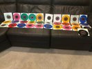 COMPLETE SET-29 NEW, NEVER PLAYED, MINT BEATLES COLORED 45s PLUS 2 BONUS 45s