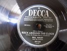 78 rpm rock & roll BILL HALEY & COMETS Rock Around the Clock 1954 Decca  29124 E